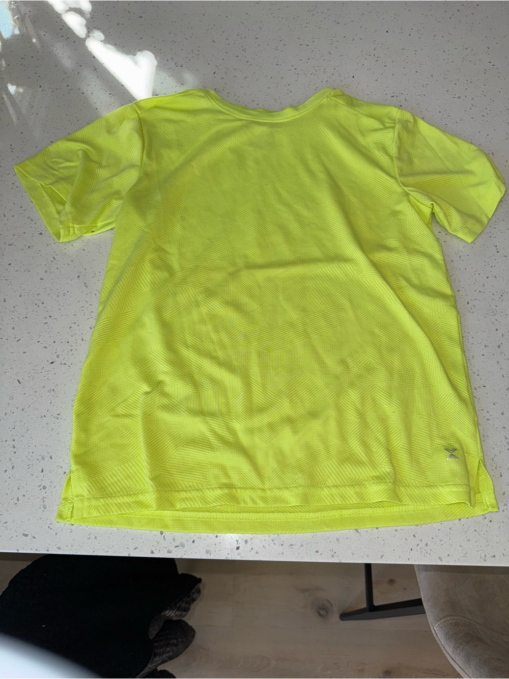 Kids Neon Yellow Active T-Shirt